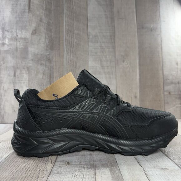 Asics GEL Venture 9 Men's Size 9 Extra Wide Trail Running Shoes Sneakers Black - Picture 5 of 13